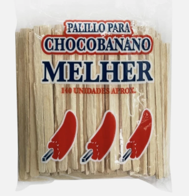 PALILLOS PARA CHOCOBANANOS