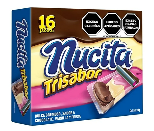 NUCITA TRI SABOR 16 UNIDADES